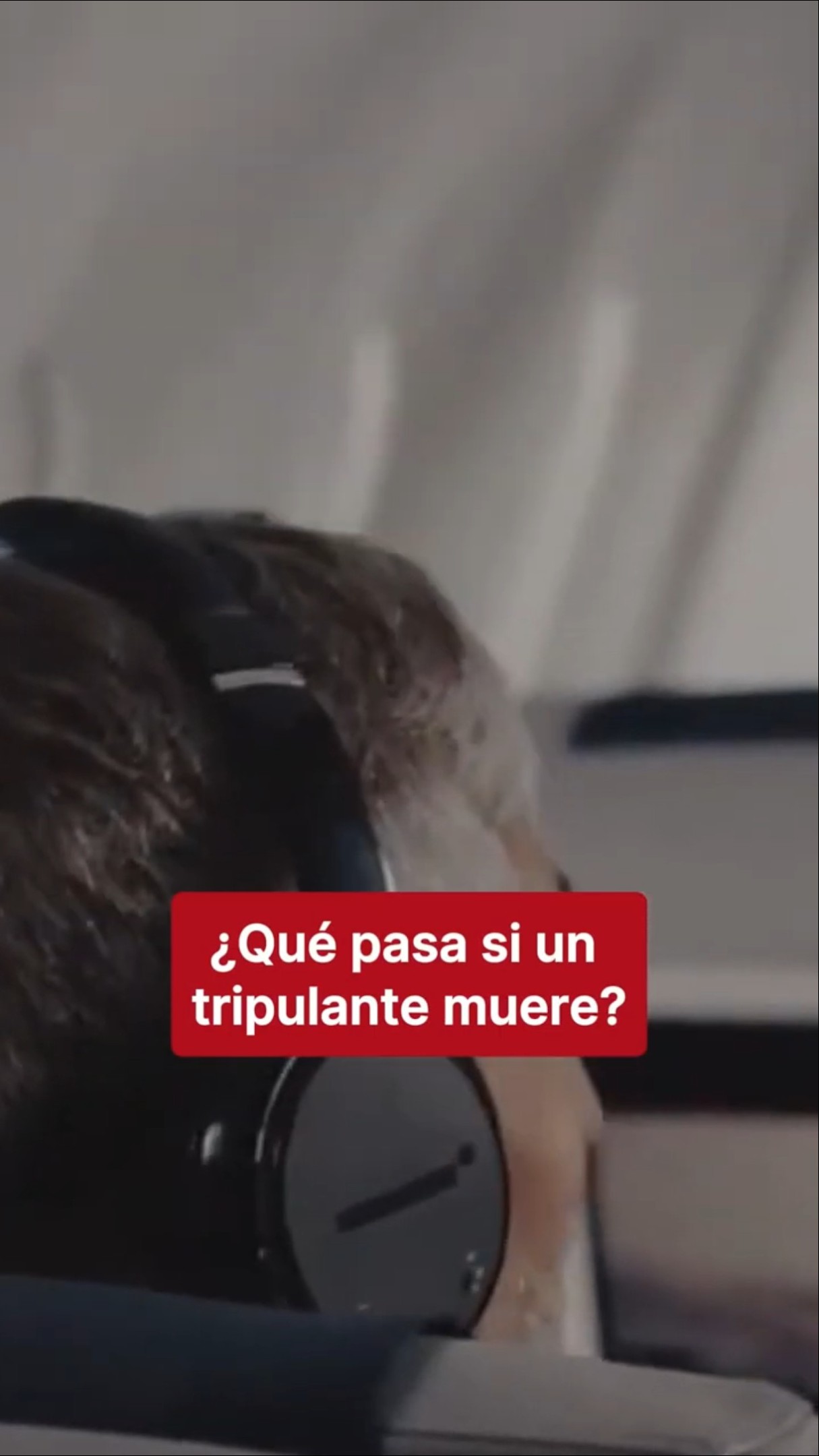 ¿Qué pasa si un tripulante muere durante un vuelo?