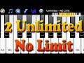 2 unlimited   no limit  how to play piano melody