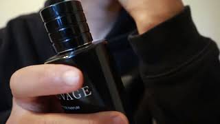 Tapping on my Dior Sauvage Cologne (ASMR)