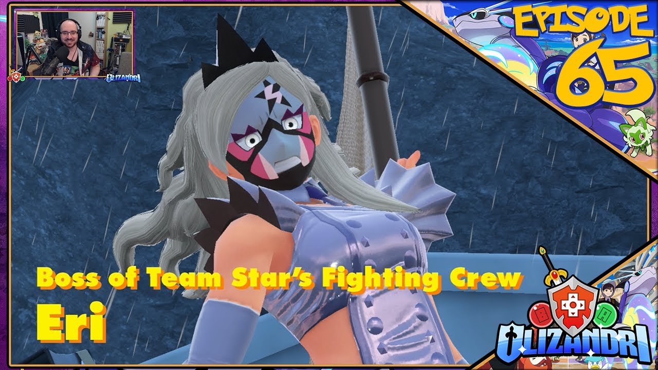 Pokémon Violet - Team Star Fighting Base Star Barrage & Caph Squad Boss ...