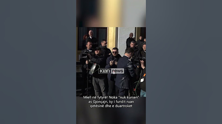 Miell në fytyrë! Noka “nuk kursen” as Gjonçajn, ky i fundit ruan qetësinë dhe e duartroket