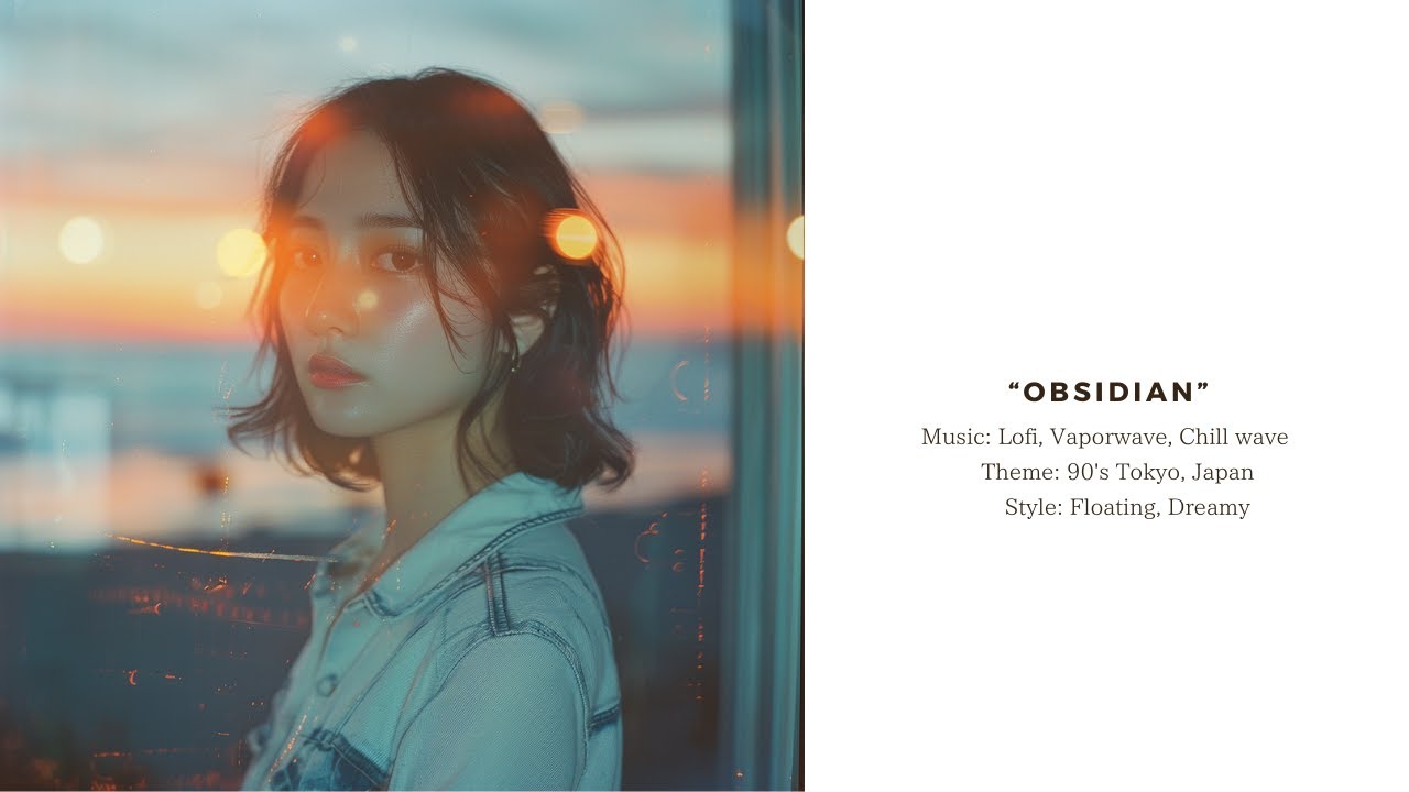 Obsidian | Nostalgic 90's Japanese Lofi | Vaporwave, Chillwave, Ambient Lofi