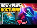 How to play bruiser nocturne jungle and carry s14