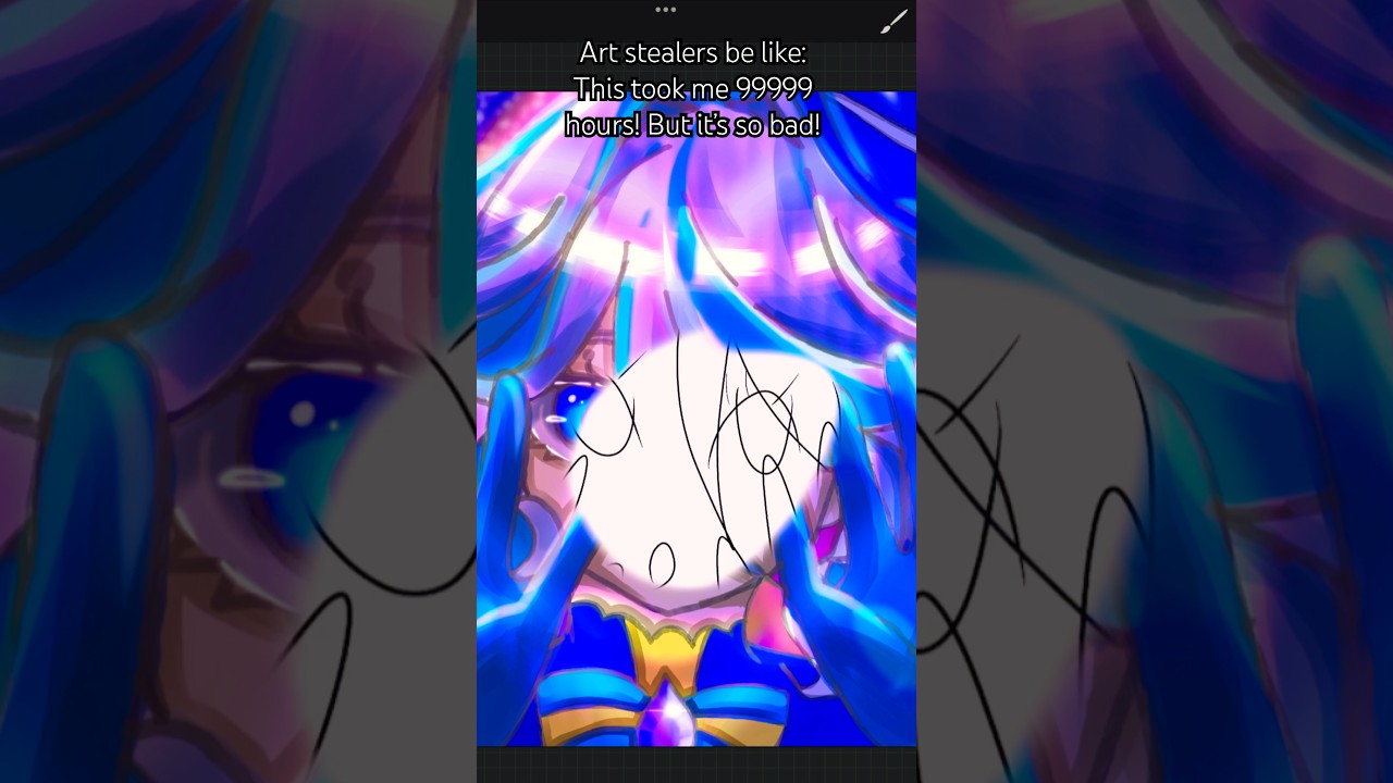 This trend that give an excuse for people to use other people’s art(This art is mine!)