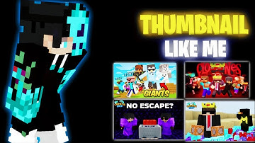 The Easiest Way to Create Minecraft Thumbnails🤩 in Just 5 Minutes 🔥 (Easy& Attractive)