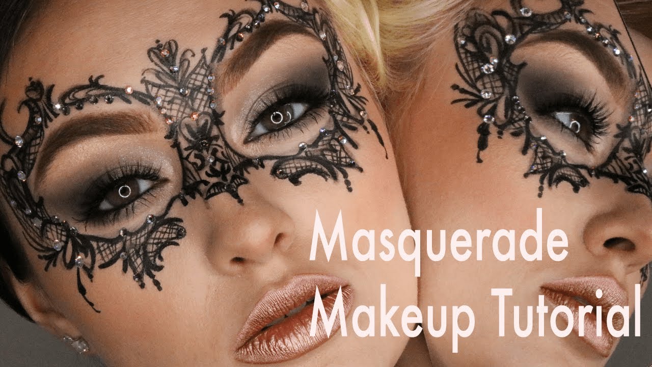 Halloween Masquerade Makeup Tutorial