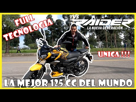 TVS Raider 125 // Ficha Tecnica - Precio // Review Completo // @Loco por las motos