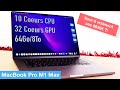 Test du macbook pro 16 m1 max toutes options  vautil ses 6839 