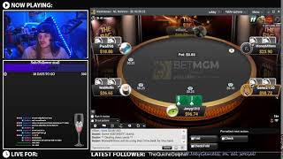Bankroll management poker - Facecam is up - !dono to support , !youtube