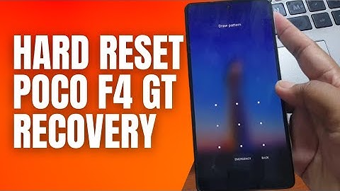 How to Hard Reset Poco F4 GT Remove Pattern Pin Password