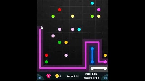 11 × 11 MANIA LEVEL 111 - FLOW GAME ON FACEBOOK Connect the dots