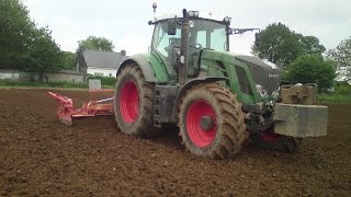 FD CUMA MORBIHAN - Préparation de terre à maïs CUMA Clé des champs (Naizin) Printemps 2012.wmv