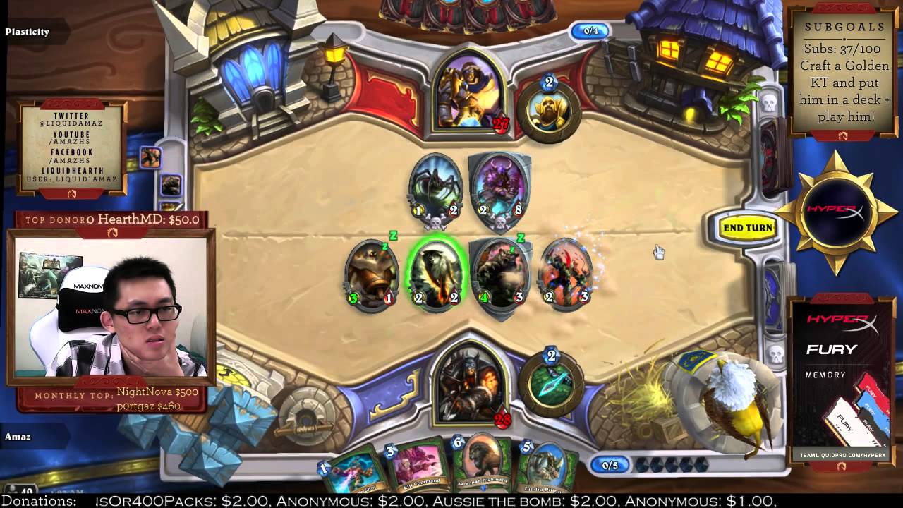 October 31st Part 10: ⋆AMAZ⋆ HUNTER ARENA 12 WINS OR amazLied - Left Team Liquid: