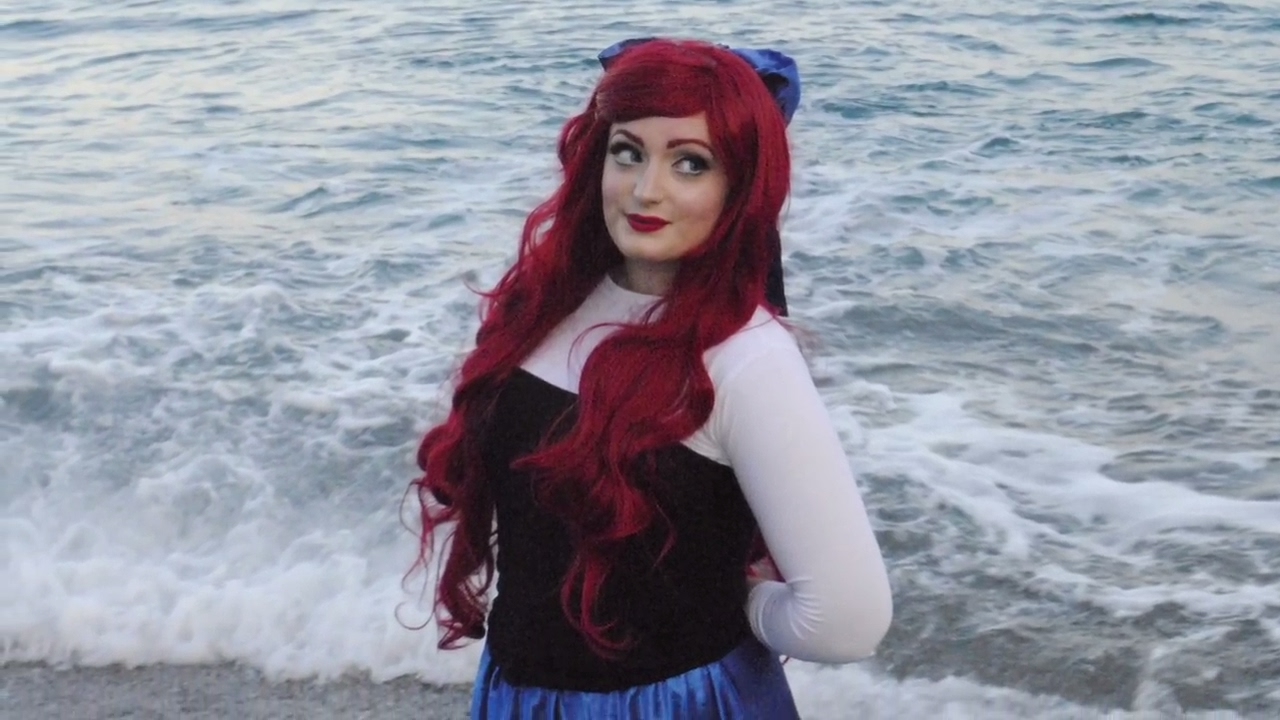 Ariel The Little Mermaid MakeupHairCostume Transformation Etc
