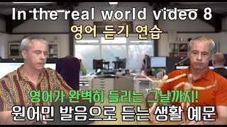 원어민 발음으로 듣는 생활 예문 - 영어 표현들은 덤으로 익히기 -  In the real world 8 - 영국 아재 Dave's Den English