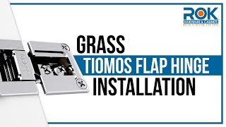 Grass Tiomos Flap Hinge Installation by Rok Hardware & Cabinets 1,421 views 4 years ago 1 minute, 59 seconds