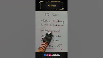 IQ Test | Real numbers | Real Numbers Questions for Competitive Exams | AS Learning Point