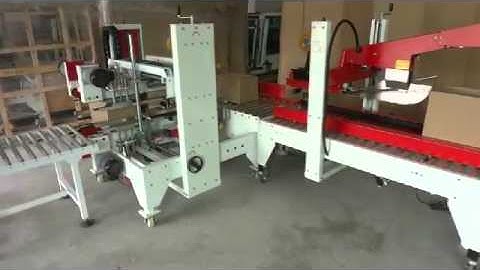 (Yupack)FXJ AT5050 automatic flaps fold carton sealer