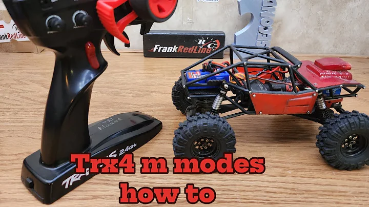 How change modes on a traxxas trx4m 