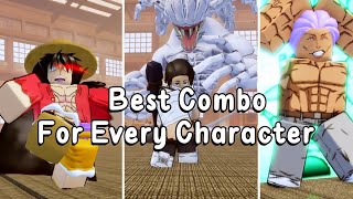 BEST COMBOS for EVERY Character in Anime Unlimited