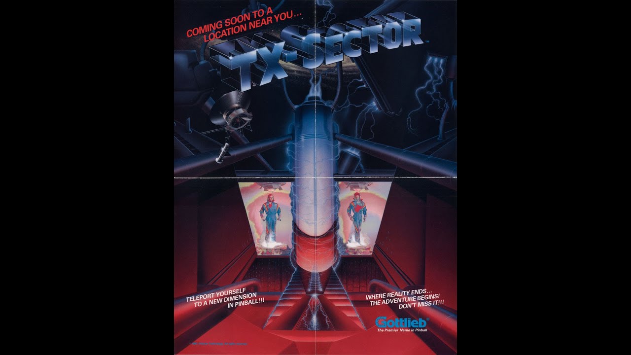 TX-Sector Pinball Soundtrack (Gottlieb/Premier, 1988)