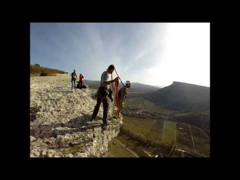 Ходин Виталий Kachi-Kalion, RopeJumping with skyline x-team in Crimea