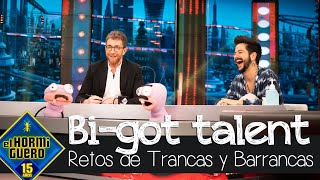 Camilo en aprietos por Trancas y Barrancas ¿Bigote real o falso? - El Hormiguero