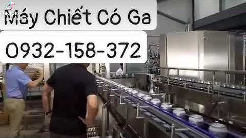 Máy Chiết Rót Nước Có Ga Lon Nhôm. Máy Chiết Nước Có Ga. Đoàn simer filler 0932158372