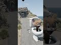 Skibidi toilets 3 camera bollard hammer crush  beamngdrive