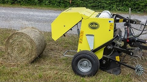 MountainPress 550 TPC-S - Compact and Versatile Rear-Mounted Round-Baler