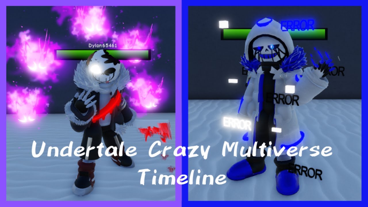 Infected / Mix Sans & Error 404 Sans┃Showcase┃Undertale Crazy