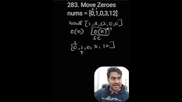 Move Zeroes to End #javascript #short #twopointer  #computerscience #computerprogramming #coding