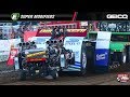 PPL 2018: Super Modified tractors pulling in Freeport, IL on Night 2