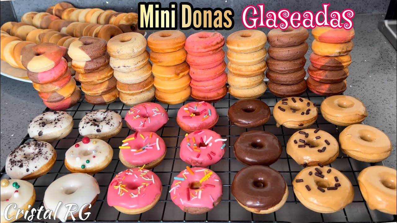 Maquina de donas, 7 mini donas, 5.2 cm cada dona, Luz Indicadora