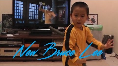 Nhóc 3 tuổi múa côn nhị khúc như Lý Tiểu Long ll Baby show kung-fu same as Bruce Lee