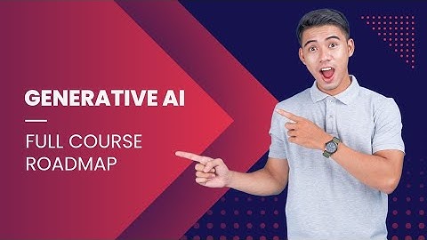 Generative AI Full Course Roadmap (Beginner to Advanced in 2025) #generativeai #generativeairoadmap