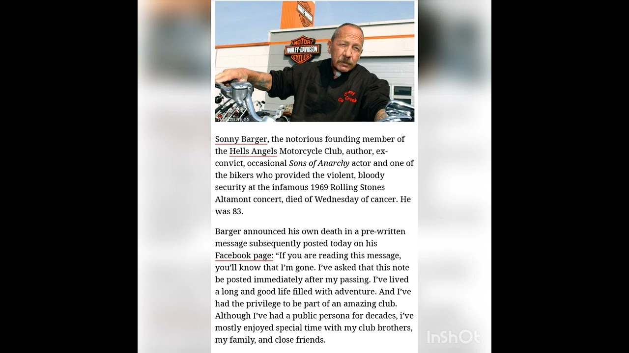 Sonny Bargar dies at 83 