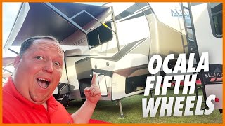 Ocala RV Show Touring 5th Wheels with SHOW PRICING! by Matt's RV Reviews Towables 6,226 views 1 year ago 35 minutes