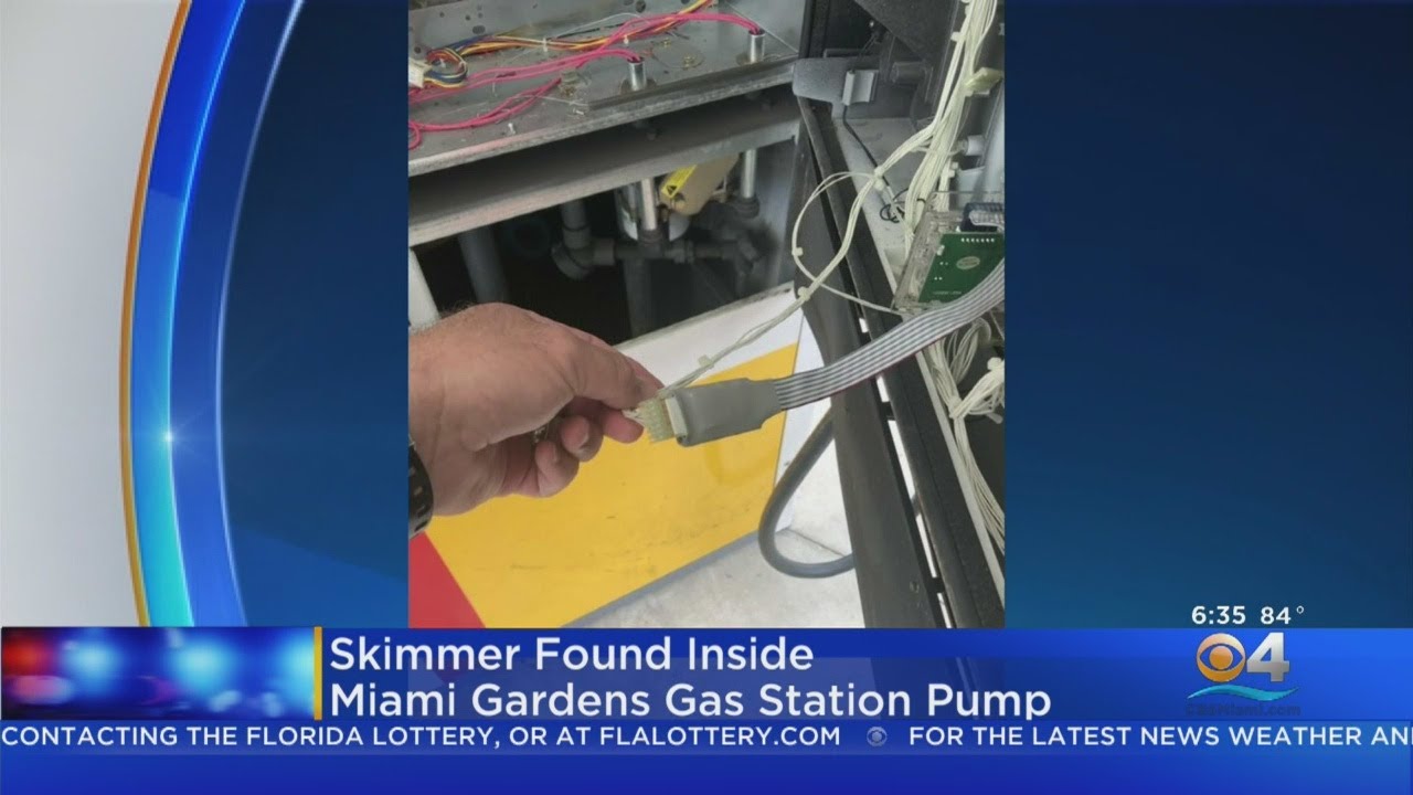 Skimmer Found At Miami Gardens Gas Station Youtube