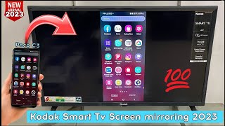 How To Screen Mirroring Kodak Smart Tv 2023 || Poco C3 Mobile Connecting Kadak Smart Tv Midcast screenshot 5