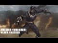 REVIEW : Amazing Yamaguchi Black Panther | Revoltech | Kaiyodo | Marvel | Unbox