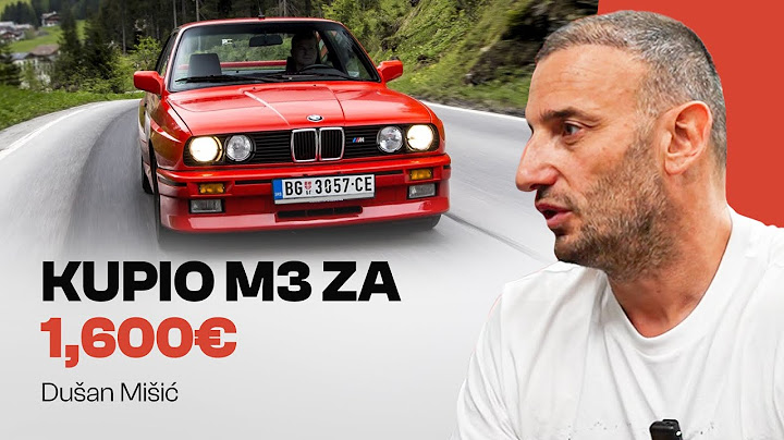 KUPIO BMW M3 E30 ZA 1.600€ ?! | Dušan Mišić | Garage Podcast 11