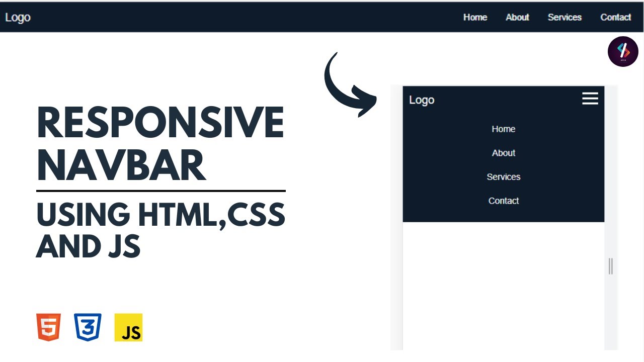 Level Up Your Website Design: Build a Responsive Navbar with HTML, CSS ...