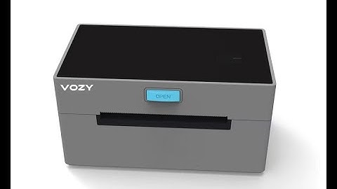 How To Install & Setup VOZY T7 Bluetooth Thermal Printer On iPhone Waybill Printer