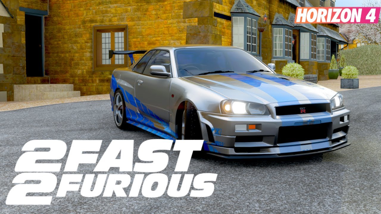 Nissan Skyline GT-R (R34) Fast & Furious - Forza Horizon 4 | Gameplay