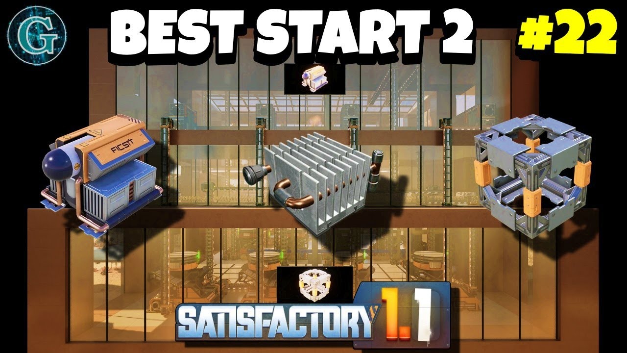 Cooling Systems & Fused Modular Frames! Satisfactory 1.1 Best Start 2 #22