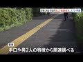 「男2人にスプレーをかけられた」深夜の路上で強盗未遂　きょう未明にも現金奪われ男ら逃走中　警察が関連捜査　埼玉・草加市｜TBS NEWS DIG