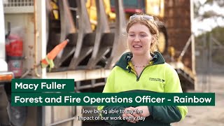 Macy Fuller - Forest and Fire Operations Officer
