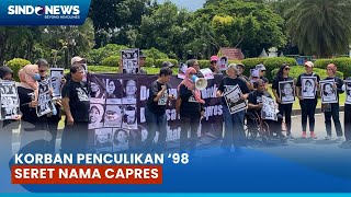 Keluarga Korban Penculikan 98 Doa di Depan Istana, Minta Capres Pelanggar HAM Tidak Jadi Presiden