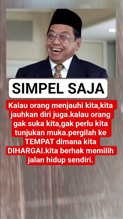 SIMPEL SAJA|| kata gus dur #quotes#shorts #shortvideo #viral#viralvideo #funny